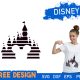 Mickey Mouse Castle SVG Free