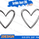 Scribble Heart SVG