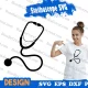 Stethoscope SVG, Nurse svg, Nurse Stethoscope SVG, Doctor svg, Medical svg,Cricut