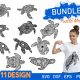 Turtle Mandala SVG Files For Cricut