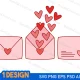 Valentine's day ornaments,valentine day ornaments,valentine's ornaments
