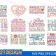Valentines days svg,Retro Valentine's Svg Bundle