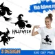 Witch Halloween svg