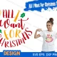 all i want for christmas svg