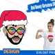 bad bunny christmas svg