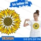 cute sunflower svg