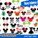 Unleash the enchantment of Disney in the spooky season with our captivating Disney Halloween SVG Design Collection. With 65 bewitching designs available in SVG, PNG, and EPS formats, this collection is perfect for adding a touch of Disney magic to your Halloween projects. From beloved characters like Mickey and Minnie to iconic villains and eerie settings, these designs are a must-have for any Disney and Halloween enthusiast. Whether you're crafting decorations, creating unique costumes, or designing party invitations, let the vibrant colors and intricate details of these Disney Halloween SVG files bring your projects to life. Get ready for a magical and memorable Halloween with our Disney-inspired designs.