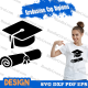 graduation cap svg