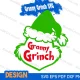 Granny Grinch SVG