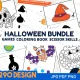 This free design is part of our Halloween Coloring Book PDF collection, featuring 290 beautifully detailed coloring pages to ignite your Halloween creativity. Download it now and start coloring!
