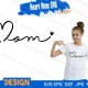 heart mom svg