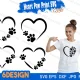 Heart Paw Print SVG