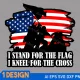 i stand for the flag and kneel for the cross,stand for the flag kneel for the cross svg