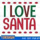 i Love santa SVG
