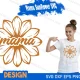 mama sunflower svg