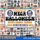 Enhance your Halloween fashion and decor with our Retro Halloween Shirt Designs. This collection includes 73 vintage-inspired graphics, each available in six file formats (SVG, DXF, EPS, AI, PDF, PNG), allowing you to infuse a touch of nostalgia into your Halloween-themed creations.