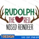 rudolph the red nosed reindeer svg