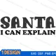 santa i can explain svg