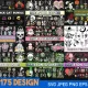 Discover our Skeleton SVG Design Pack, offering 175 unique designs in SVG, JPEG, PNG, EPS, and AI formats. Perfect for Halloween projects or adding a spooky element to your designs, these versatile skeleton SVG images will bring your creative vision to life. Explore the wide range of options and unleash your imagination with these high-quality files. Get yours today and start creating captivating artwork!