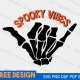 Get into the Halloween spirit with our "Thick Thighs and Spooky Vibes SVG Free" design. Available in six file formats (SVG, DXF, EPS, AI, PDF, PNG), this humorous and free SVG file is perfect for adding a touch of spooky fun to your projects.